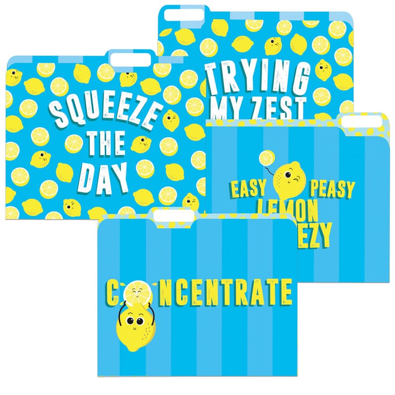 Always Try Your Zest File Folders (Pack of 12) - Folders - Eureka