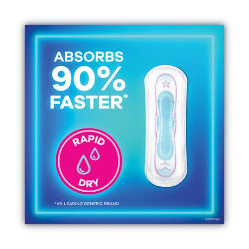 Always Ultra Thin Pads Super Long 10 Hour 40/pack - Janitorial & Sanitation - Always®