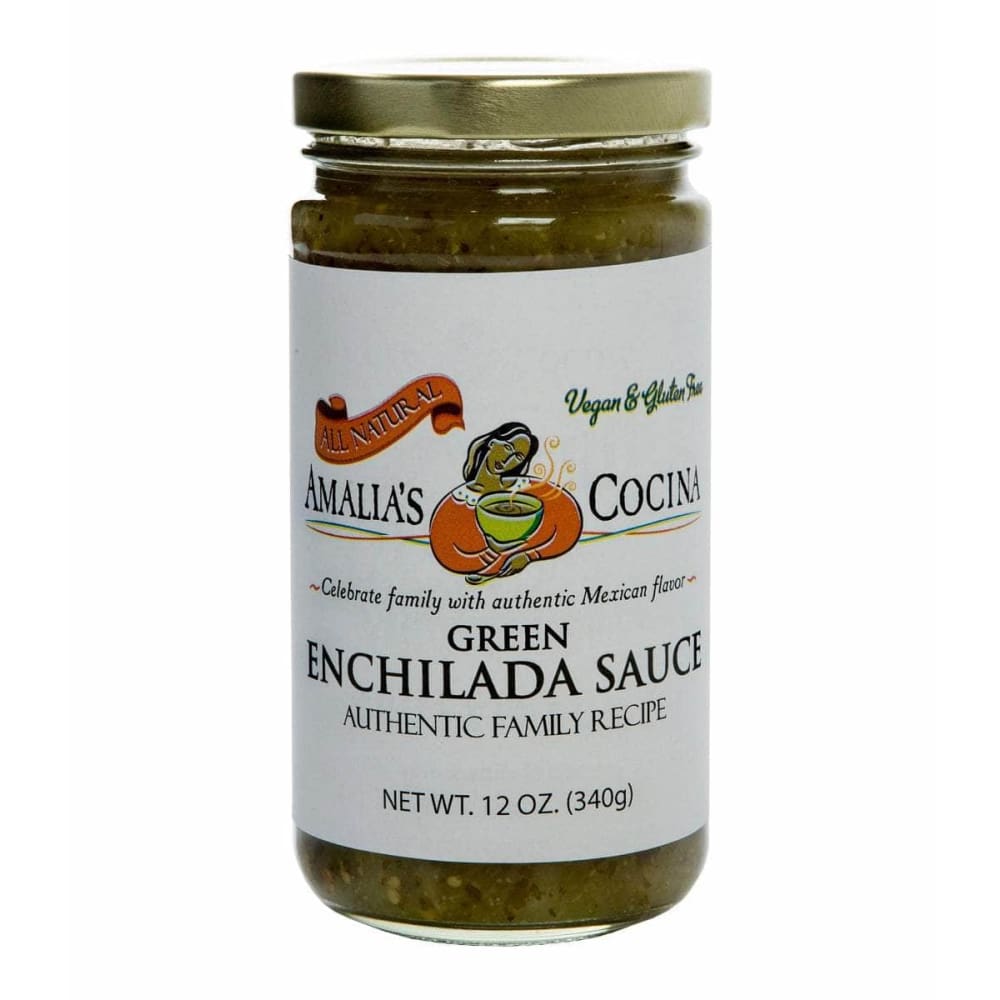 AMALIAS COCINA Grocery > Pantry AMALIAS COCINA: Green Enchilada Sauce, 12 oz