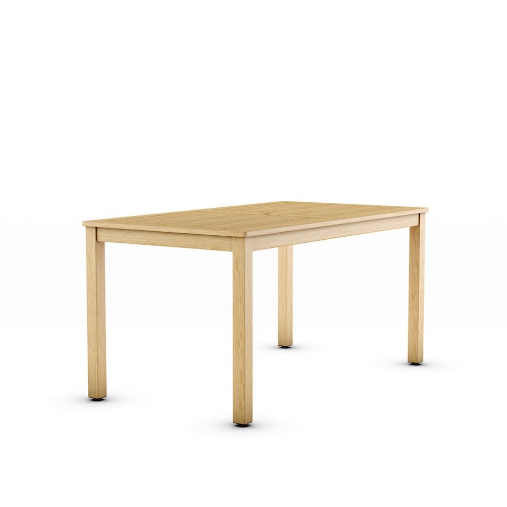 Amazonia Belgium Eucalyptus Dining Table - Patio Accent Tables - Amazonia