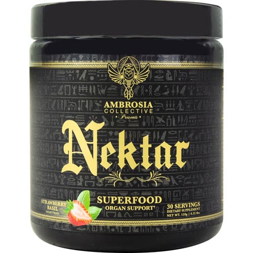 Ambrosia Collective Nektar Strawberry Basil 30 servings - Ambrosia Collective