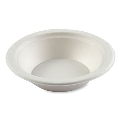 AmerCareRoyal Bagasse Pfas-free Dinnerware Bowl 12 Oz White 1,000/carton - Food Service - AmerCareRoyal®