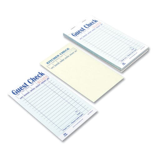 AmerCareRoyal Guest Check Pad 17 Lines Two-part Carbonless 3.6 X 6.7 50 Forms/pad 50 Pads/carton - Food Service - AmerCareRoyal®