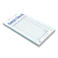 AmerCareRoyal Guest Check Pad 17 Lines Two-part Carbonless 3.6 X 6.7 50 Forms/pad 50 Pads/carton - Food Service - AmerCareRoyal®