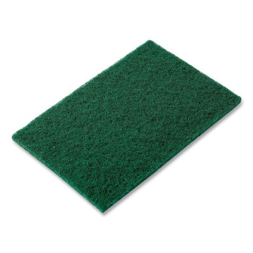 AmerCareRoyal Medium-duty Scouring Pad 6 X 9 Green 10 Pads/pack 6 Packs/carton - Janitorial & Sanitation - AmerCareRoyal®