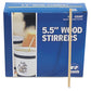 AmerCareRoyal Wood Coffee Stirrers 5.5 10,000/carton - Food Service - AmerCareRoyal®