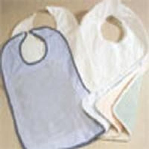 American Associated Bibs/Import/18X30/Blue Velcro DOZEN - Linens >> Bibs and Aprons - American Associated