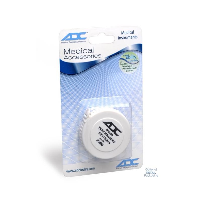 American Diagnostic Tape Measure White Retractable (Pack of 4) - Nursing Supplies >> Nursing Misc - American Diagnostic