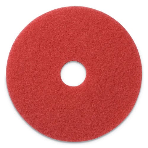 Americo Buffing Pads 14 X 20 Red 5/carton - Janitorial & Sanitation - Americo®