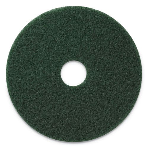 Americo Scrubbing Pads 17 Diameter Green 5/carton - Janitorial & Sanitation - Americo®