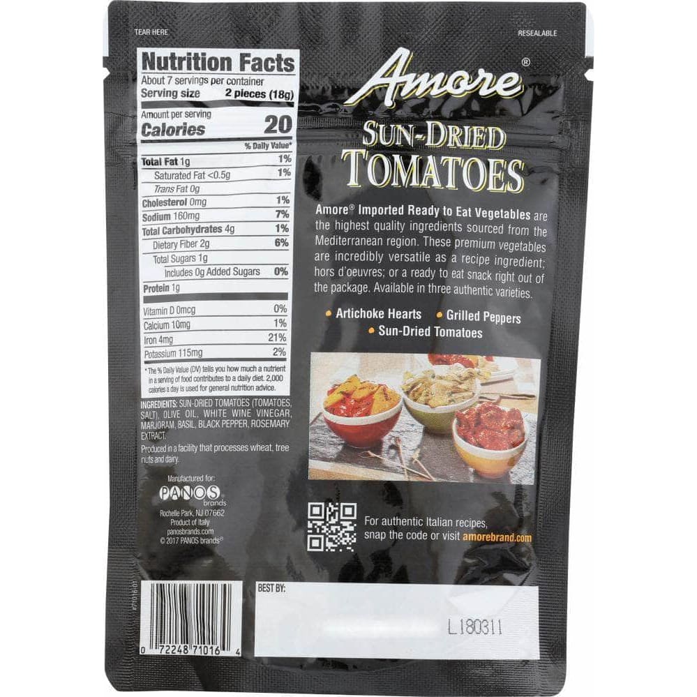 Amore Amore Tomatoes Sun Dried, 4.4 oz