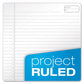 Ampad Gold Fibre Wirebound Project Notes Pad Project-management Format Navy Cover 70 White 8.5 X 11.75 Sheets - Office - Ampad®