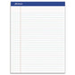 Ampad Recycled Writing Pads Wide/legal Rule Politex Green Kelsu Headband 50 White 8.5 X 11.75 Sheets Dozen - School Supplies - Ampad®