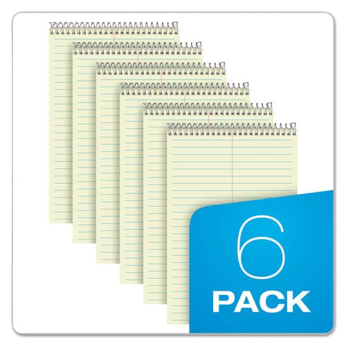 Ampad Steno Pads Gregg Rule Green Cover 80 Green-tint 6 X 9 Sheets 6/pack - Office - Ampad®