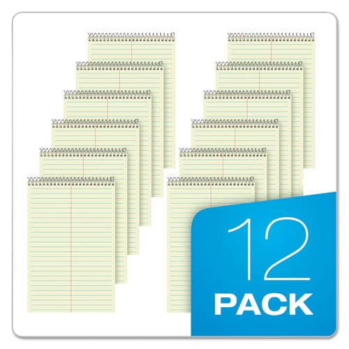 Ampad Steno Pads Gregg Rule Tan Cover 80 Green-tint 6 X 9 Sheets - Office - Ampad®