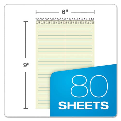 Ampad Steno Pads Gregg Rule Tan Cover 80 Green-tint 6 X 9 Sheets - Office - Ampad®