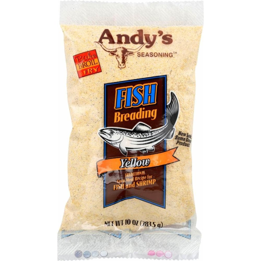 ANDYS SEASONING ANDYS SEASONING Breading Fish Yellow, 10 oz