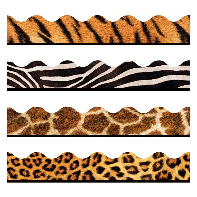 Animal Prints Contains T92163 T92162 T92308 T92310 (Pack of 2) - Border/Trimmer - Trend Enterprises Inc.