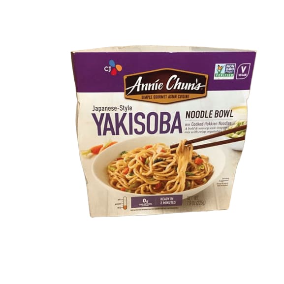 Annie Chuns Yakisoba, Mild, Japanese-Style, Sleeve Noodle Bowl, 7.9 oz - ShelHealth.Com