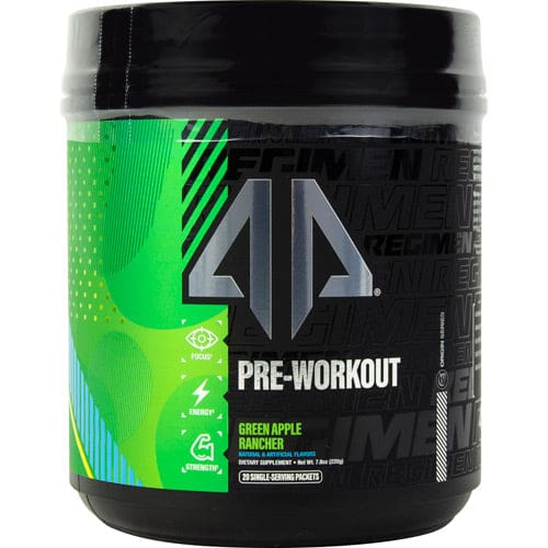 Ap Sports Regimen Pre-Workout Green Apple Rancher 20 ea - Ap Sports Regimen