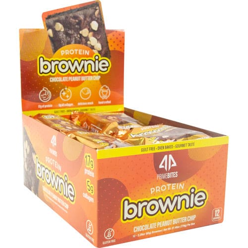 Ap Sports Regimen Protein Brownies Chocolate Peanut Butter Chip 12 ea - Ap Sports Regimen