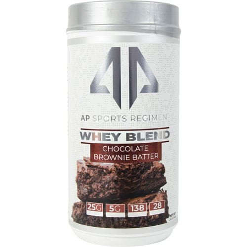 Ap Sports Regimen Whey Blend Chocolate Brownie Batter 2.16 lbs - Ap Sports Regimen