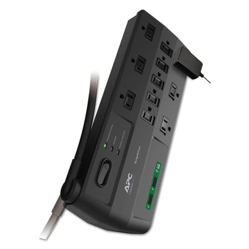 APC Performance Surgearrest Power Surge Protector 11 Ac Outlets/2 Usb Ports 8 Ft Cord 2,880 J Black - Technology - APC®