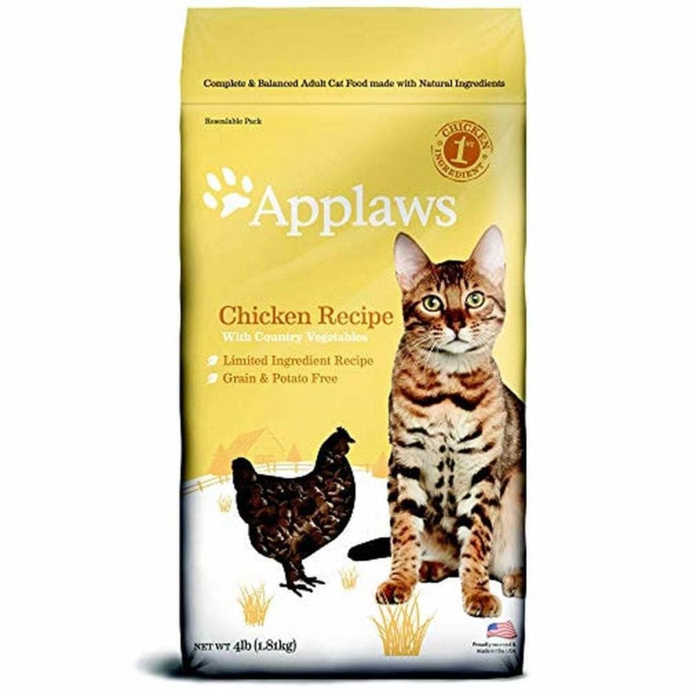 APPLAWS Pet > Cat Food APPLAWS Chicken Recipe Dry Cat Food, 4 lb