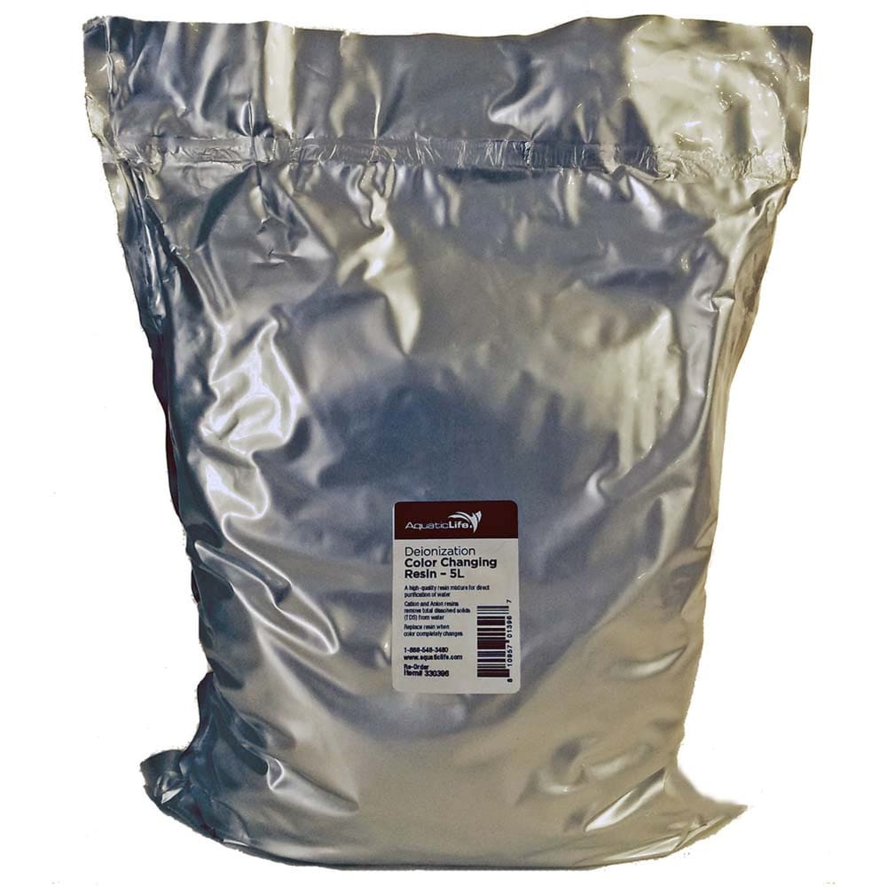 Aquatic Life Bulk Color Changing Deionization Resin 5 L - Pet Supplies - Aquatic Life