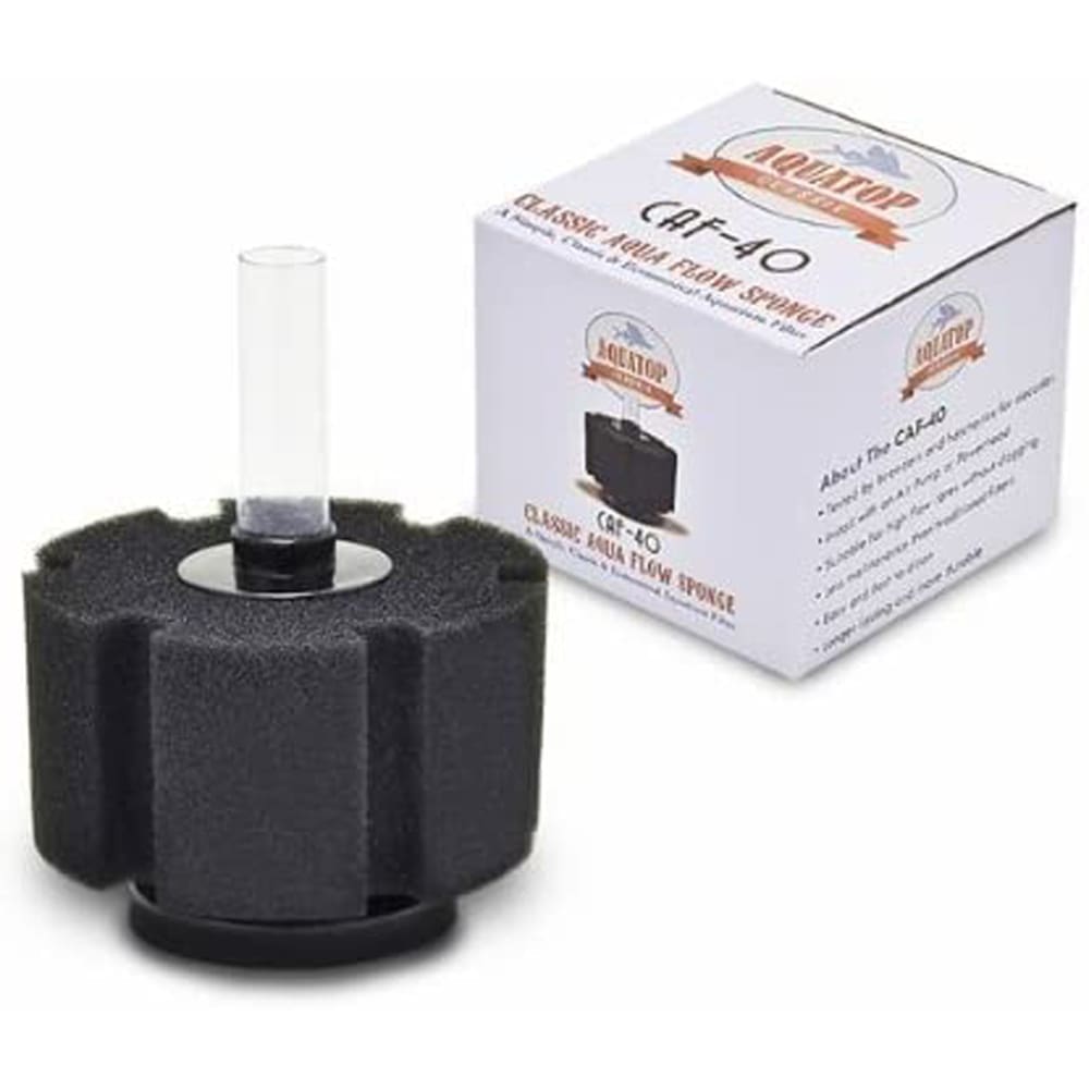 Aquatop Classic Aqua Flow CAF-40 Internal Sponge Filter Black - Pet Supplies - Aquatop