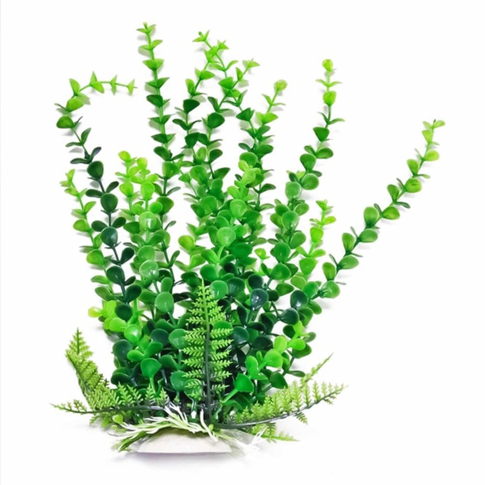 Aquatop Elodea Aquarium Plant with Weighted Base Green 12 in - Pet Supplies - Aquatop