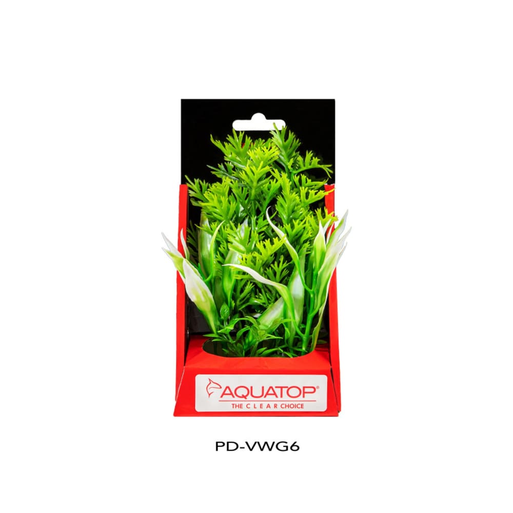 Aquatop Vibrant Wild Plant Green; 1ea-6 in - Pet Supplies - Aquatop