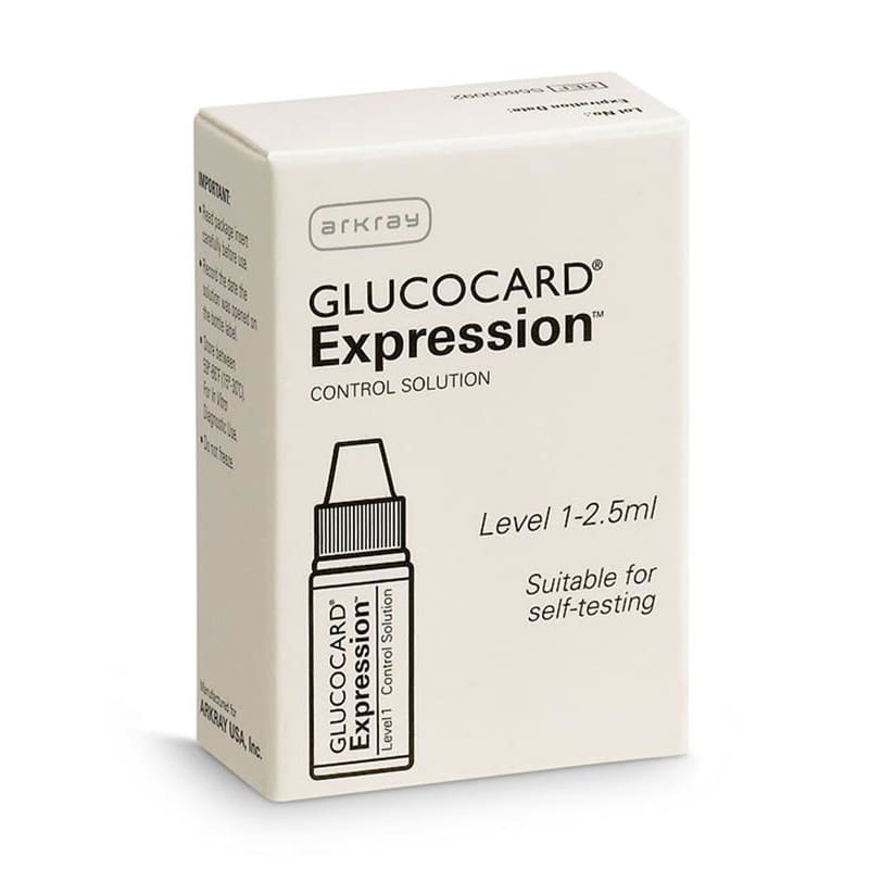 Arkray Hypoguard Glucocard Expressions Control Sol Level1 (Pack of 2) - Diagnostics >> Diabetes Monitoring - Arkray Hypoguard