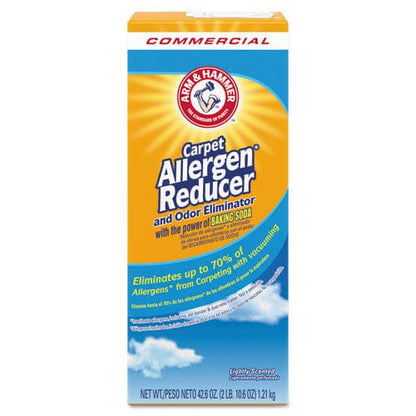 Arm & Hammer Carpet And Room Allergen Reducer And Odor Eliminator 42.6 Oz Shaker Box - Janitorial & Sanitation - Arm & Hammer™