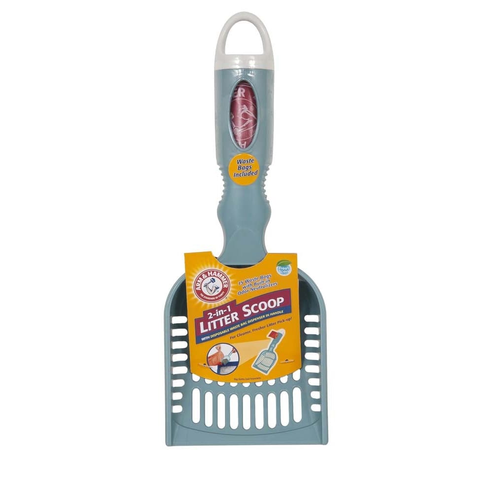 Arm & Hammer Deluxe 2-In-1 Cat Litter Scoop Assorted One Size - Pet Supplies - Arm & Hammer