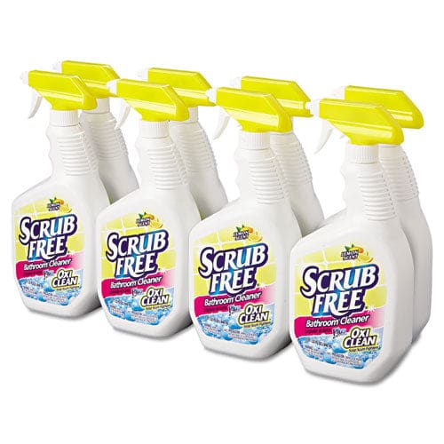 Arm & Hammer Scrub Free Soap Scum Remover Lemon 32 Oz Spray Bottle 8/carton - Janitorial & Sanitation - Arm & Hammer™