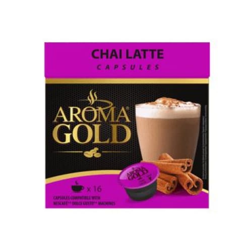 Aroma Gold Chai Latte Dolce Gusto Capsules 16 pcs. - Aroma