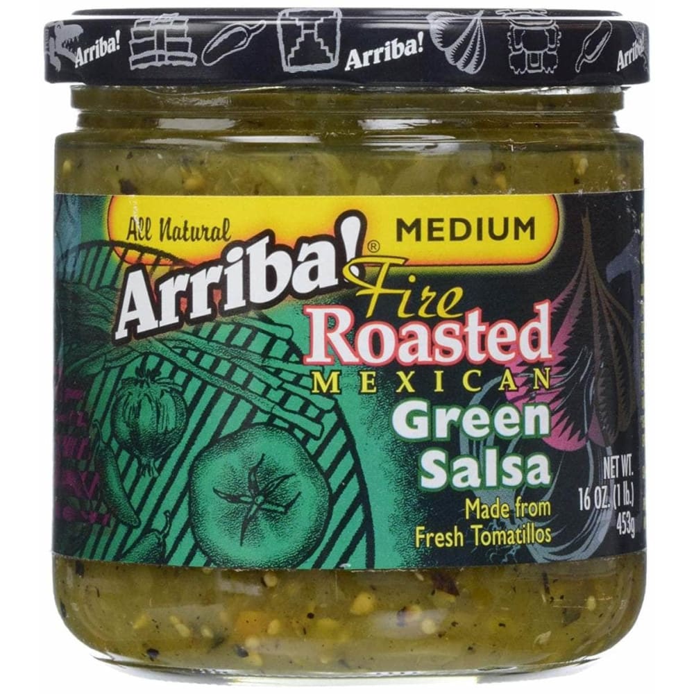 ARRIBA! ARRIBA Salsa Grn Medm, 16 oz