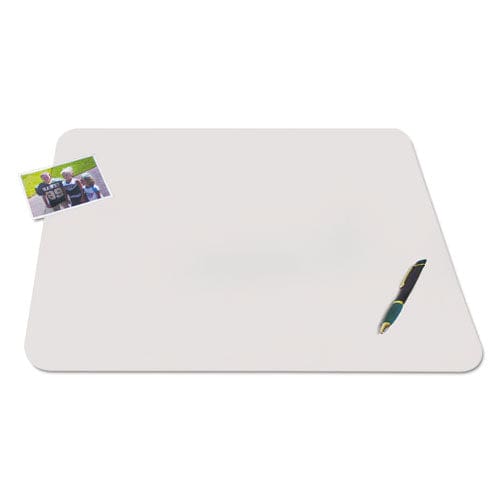 Artistic Krystalview Desk Pad With Antimicrobial Protection Matte Finish 36 X 20 Clear - Office - Artistic®