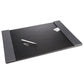 Artistic Monticello Desk Pad With Fold-out Sides 24 X 19 Black - School Supplies - Artistic®