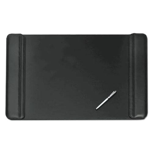 Artistic Sagamore Desk Pad With Decorative Stitching 24 X 19 Black - School Supplies - Artistic®