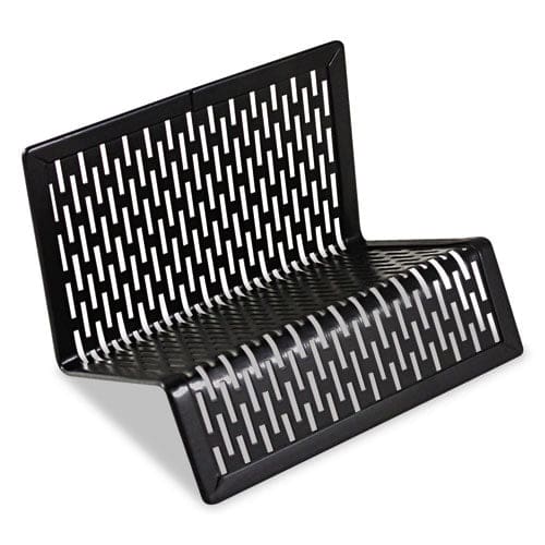 Artistic Urban Collection Punched Metal Business Card Holder Holds 50 2 X 3.5 Cards Perforated Steel Black - Office - Artistic®