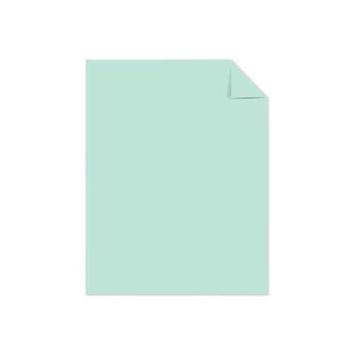 Astrobright Color Cardstock 65 Lb Cover Weight 8.5 X 11 Merry Mint 250/pack - School Supplies - Astrobrights®