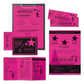 Astrobrights Color Cardstock 65 Lb Cover Weight 8.5 X 11 Fireball Fuchsia 250/pack - School Supplies - Astrobrights®