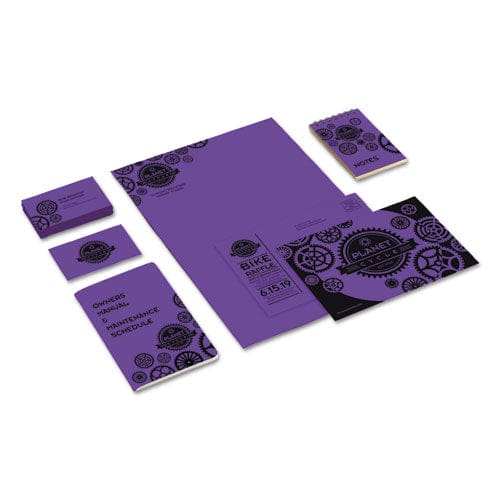 Astrobrights Color Cardstock 65 Lb Cover Weight 8.5 X 11 Gravity Grape 250/pack - School Supplies - Astrobrights®