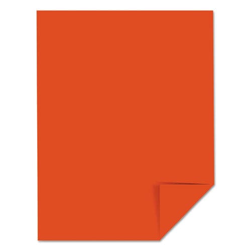 Astrobrights Color Cardstock 65 Lb Cover Weight 8.5 X 11 Orbit Orange 250/pack - School Supplies - Astrobrights®