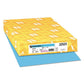 Astrobrights Color Paper 24 Lb Bond Weight 11 X 17 Lunar Blue 500/ream - School Supplies - Astrobrights®