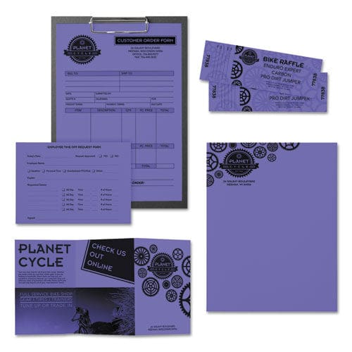 Astrobrights Color Paper 24 Lb Bond Weight 8.5 X 11 Venus Violet 500/ream - School Supplies - Astrobrights®