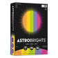 Astrobrights Color Paper - happy Assortment 24 Lb Bond Weight 8.5 X 11 Assorted Happy Colors 500/ream - School Supplies - Astrobrights®