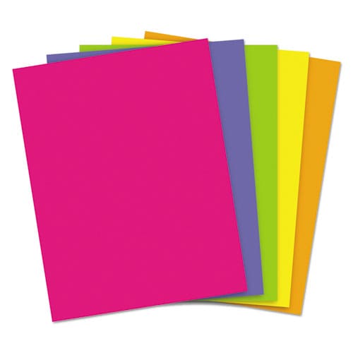 Astrobrights Color Paper - happy Assortment 24 Lb Bond Weight 8.5 X 11 Assorted Happy Colors 500/ream - School Supplies - Astrobrights®